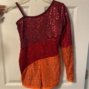 A Wish Come True 100 Degrees Dance Costume Size LC